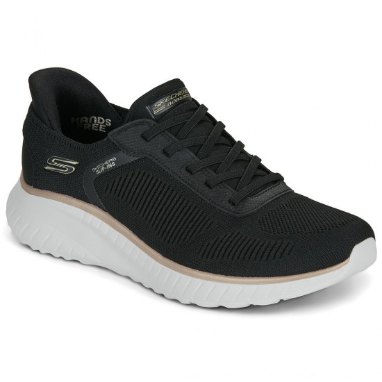 SKECHERS CURRENT MUSE 117497 BKGD ΜΑΥΡΟ ΧΡΥΣΟ