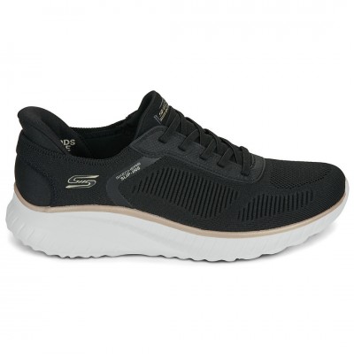 SKECHERS CURRENT MUSE 117497 BKGD ΜΑΥΡΟ ΧΡΥΣΟ