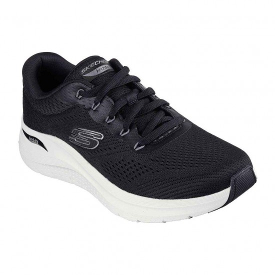 SKECHERS ARCH FIT ENGINEERED MESH LACE UP 232700 BKW ΜΑΥΡΟ ΛΕΥΚΟ