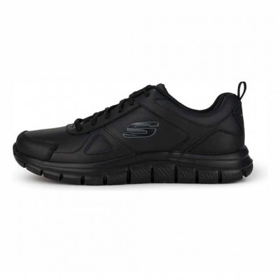 SKECHERS TRACK-HIGH OVERTIME 999894 BBK ΜΑΥΡΟ