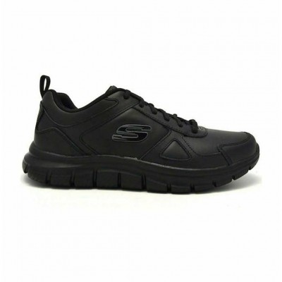 SKECHERS TRACK-HIGH OVERTIME 999894 BBK ΜΑΥΡΟ