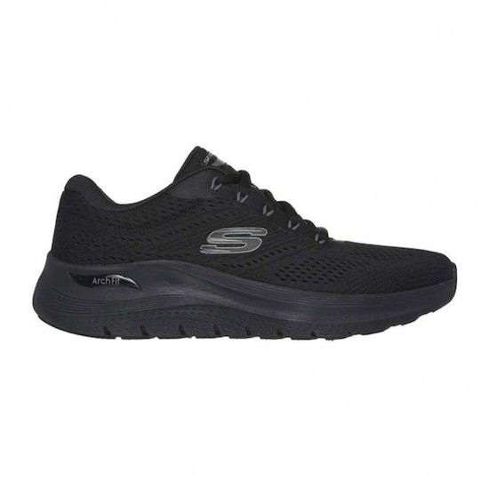 SKECHERS ARCH FIT ENGINEERED MESH LACE UP 232700 BBK ΜΑΥΡΟ