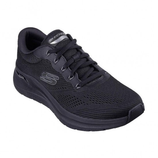 SKECHERS ARCH FIT ENGINEERED MESH LACE UP 232700 BBK ΜΑΥΡΟ