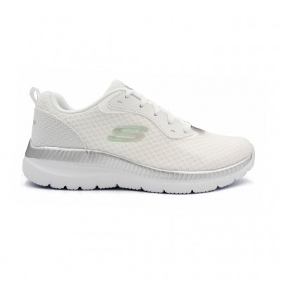 SKECHERS BOUNTIFUL 12606 WSL ΛΕΥΚΟ