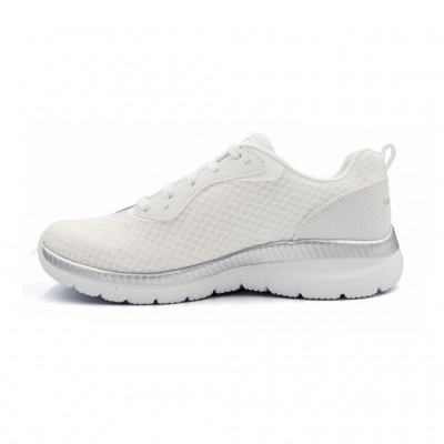 SKECHERS BOUNTIFUL 12606 WSL ΛΕΥΚΟ