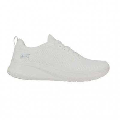 SKECHERS BOBS SQUAD CHAOS 117209 OFWT ΛΕΥΚΟ