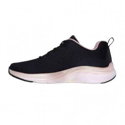 SKECHERS ENGINEERED MESH LACE-UP 150025 BKRG ΜΑΥΡΟ ΧΡΥΣΟ