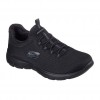 SKECHERS MESH BUNGEE SLIP ON 150268 BBK ΜΑΥΡΟ