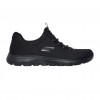 SKECHERS MESH BUNGEE SLIP ON 150268 BBK ΜΑΥΡΟ
