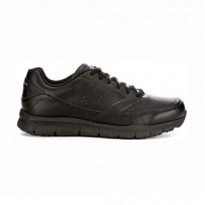 SKECHERS WORK RELAXED FIT NAMPA 77156 BLK ΜΑΥΡΟ