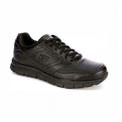 SKECHERS WORK RELAXED FIT NAMPA 77156 BLK ΜΑΥΡΟ