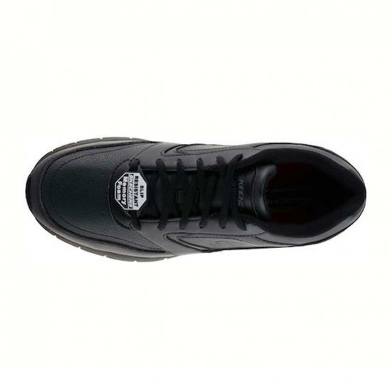 SKECHERS WORK RELAXED FIT NAMPA 77156 BLK ΜΑΥΡΟ