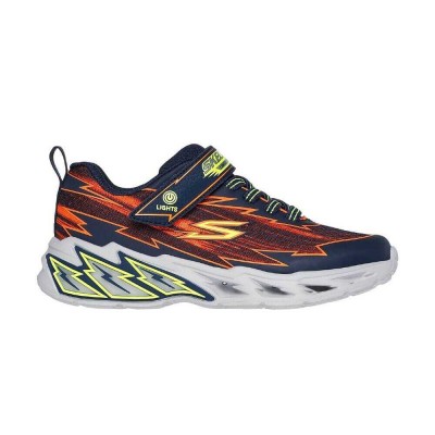 SKECHERS LIGHTWEIGHT GORE & STRAP 400149L NVOR ΜΠΛΕ ΠΟΡΤΟΚΑΛΙ