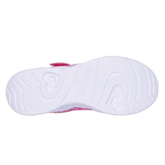 SKECHERS HEART LIGHTS K 303257L HPMT ΡΟΖ