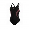 SPEEDO PLACEMENT MUSCLEBACK 08694 G703 BLACK