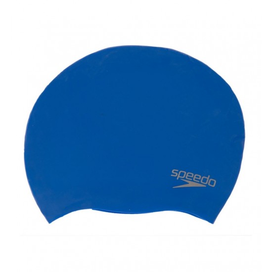 SPEEDO PLAIN MOULDED SILICON CAP 70984 2610U BLUE