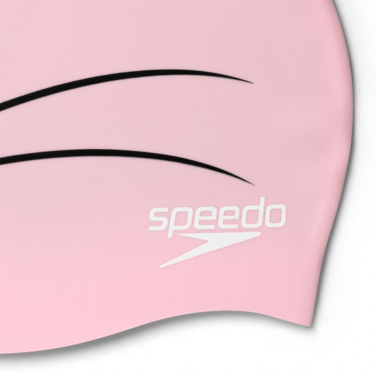 SPEEDO SILICON CAP JUNIOR 002326 14670Β ΡΟΖ