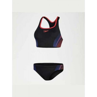 SPEEDO PLACEMENT 2PC 0030601 6856 ΜΑΥΡΟ ΡΟΥΑ