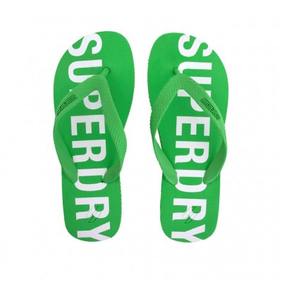 SUPERDRY CODE FLIP FLOPS MF310186A 92E ΠΡΑΣΙΝΟ