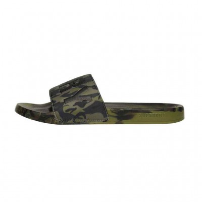 SUPERDRY CORE VEGAN POOL SLIDE MF310261A 3DI ΛΑΔΙ