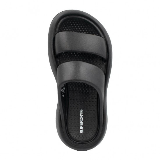 SUPERDRY NINA MOQS TXS2441 ΜΑΥΡΟ