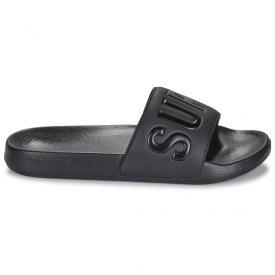SUPERDRY POOL SLIDE MF310266A 02A ΜΑΥΡΟ