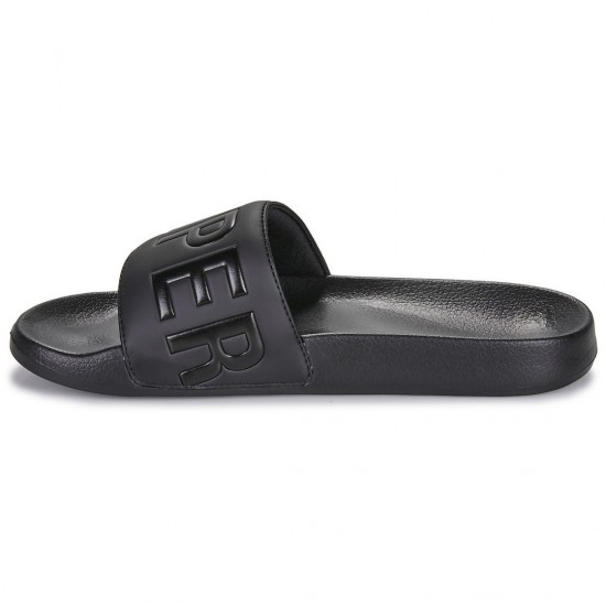 SUPERDRY POOL SLIDE MF310266A 02A ΜΑΥΡΟ