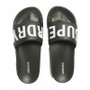 SUPERDRY CORE POOL SLIDE WF310237A 02A ΜΑΥΡΟ ΛΕΥΚΟ