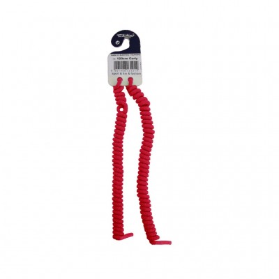 ΚΟΡΔΟΝΙΑ TOBBY CURLY 120cm 843 ΚΟΚΚΙΝΟ