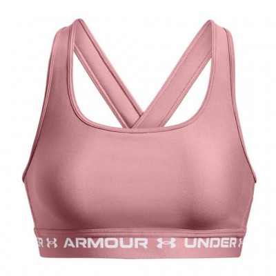 UNDER ARMOUR CROSSBACK MID BRA 1361034 697 ΡΟΖ