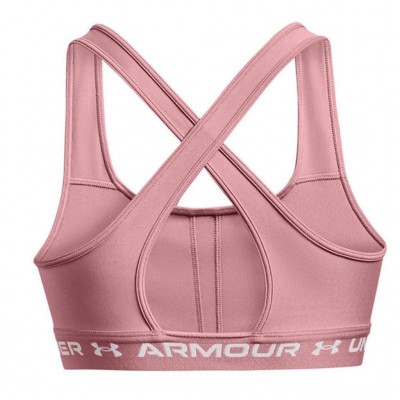 UNDER ARMOUR CROSSBACK MID BRA 1361034 697 ΡΟΖ