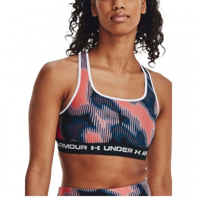 UNDER ARMOUR CROSSBACK MID PRINT 1361042 963 ΠΟΛΥΧΡΩΜΟ