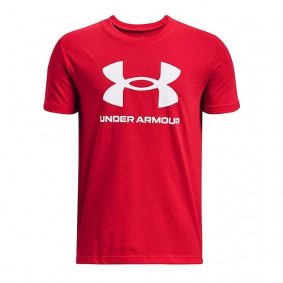 UNDER ARMOUR SPORTSTYLE LOGO SS 1363282 638 ΚΟΚΚΙΝΟ