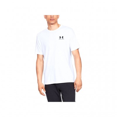 UNDER ARMOUR SPORTSTYLE LEFT CHEST 1326799 100 ΛΕΥΚΟ