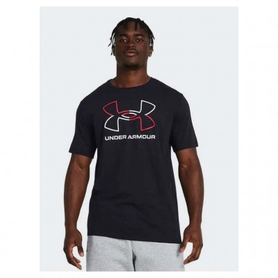 UNDER ARMOUR GL FOUNDATION T SHIRT 1382915 001 ΜΑΥΡΟ