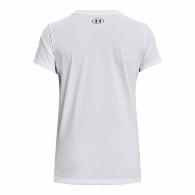 UNDER ARMOUR T SHIRT SPORTSTYLE 1379399 100 ΛΕΥΚΟ