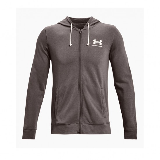UNDER ARMOUR RIVAL TERRY LC FZ 1370409 176 ΚΑΦΕ