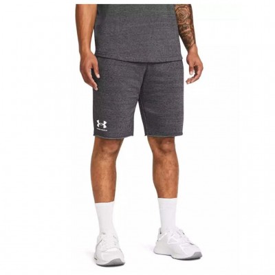 UNDER ARMOUR RIVAL TERRY SHORT 1361631 025 ΓΚΡΙ