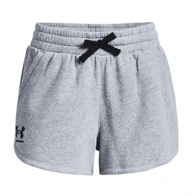 UNDER ARMOUR RIVAL FLEECE SHORTS 1376257 035 ΓΚΡΙ