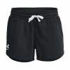 UNDER ARMOUR RIVAL FLEECE SHORTS 1376257 001 ΜΑΥΡΟ