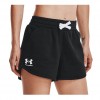 UNDER ARMOUR RIVAL FLEECE SHORTS 1376257 001 ΜΑΥΡΟ