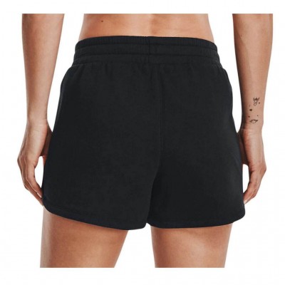 UNDER ARMOUR RIVAL FLEECE SHORTS 1376257 001 ΜΑΥΡΟ