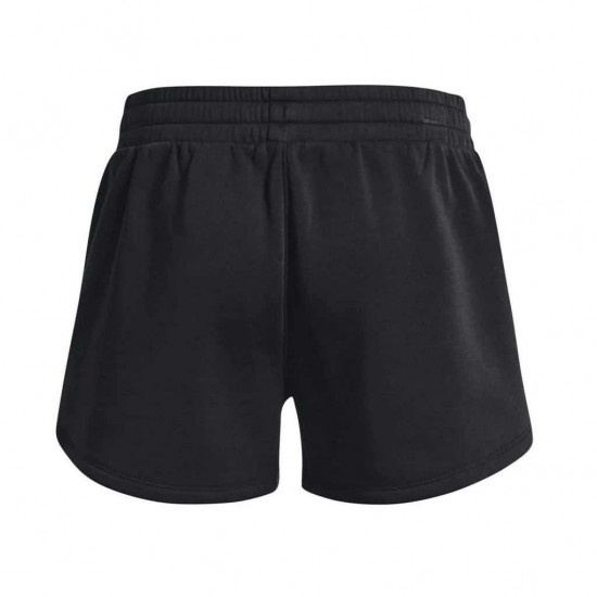 UNDER ARMOUR RIVAL FLEECE SHORTS 1376257 001 ΜΑΥΡΟ