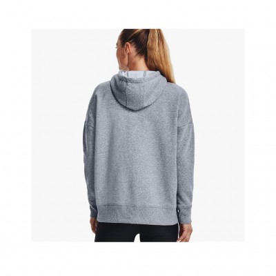 UNDER ARMOUR RIVAL FLEECE FZ 1356400 036 ΓΚΡΙ