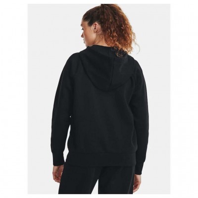 UNDER ARMOUR RIVAL FLEECE FZ HOODIE 1379497 001 ΜΑΥΡΟ