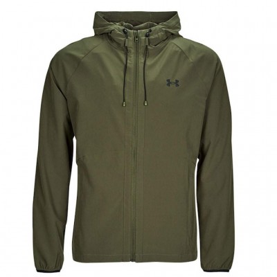 UNDER ARMOUR STRETCH WOVEN WINDBREAKER 1377171 390 ΧΑΚΙ