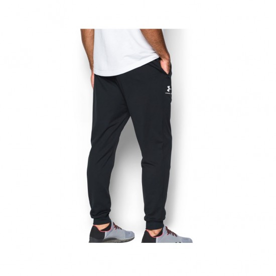 UNDER ARMOUR-SPORTSTYLE TRICOT JOGGER 1290261 001 ΜΑΥΡΟ