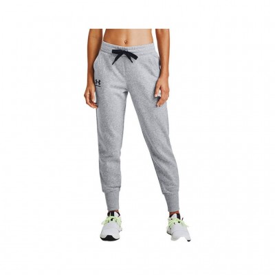 UNDER ARMOUR RIVAL FL PANTS 1356416 035 ΓΚΡΙ