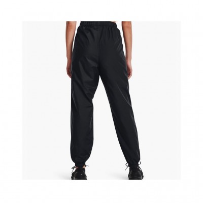 UNDER ARMOUR RUSH WOVEN PANT 1369846 001 ΜΑΥΡΟ