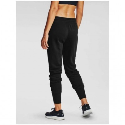 UNDER ARMOUR RIVAL FLEECE JOGGER 1356416 001 ΜΑΥΡΟ